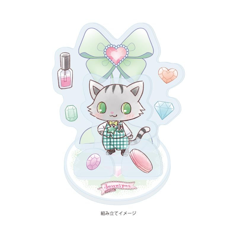 Jewelpet 07 Thor [Graph Art Illustration] Acrylic Stand Plate