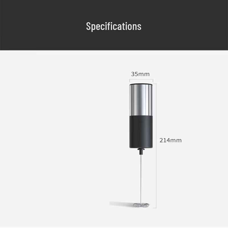 ZISIZ Handheld Electric Milk Frother