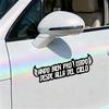 “Well Protected From Heaven” Faith-Inspired Decor Sticker Waterproof for Car Windows Door Motocycle Fairing Winged Trendy Decal