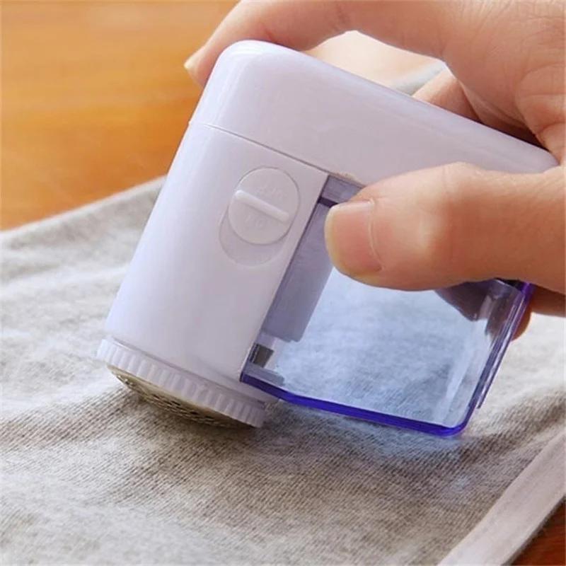 Mini Quitapelusas Eléctrico Recortador de Bolitas de Pelo Máquina de Afeitar Removedor de Pelo de Ropa Tijeras Rodillo para Pelo de Perro Suministros para el Hogar