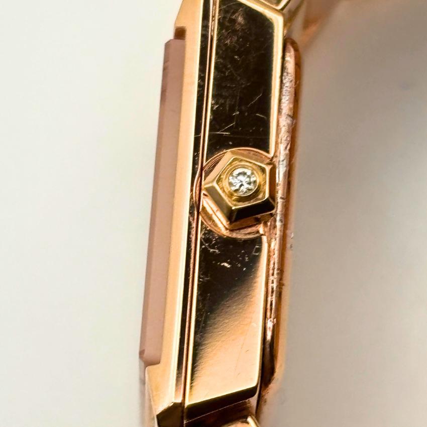[USED] Working SEIKO Rukia Karite Diamond-Set Pink Gold Women's Watch