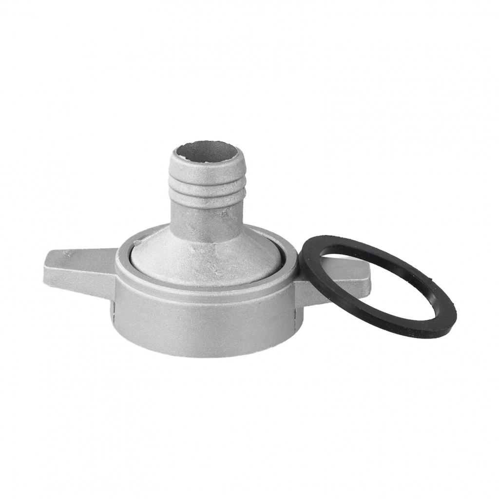 Water Pump Fitting Aluminum Connector with Gasket for 1 to 3 Inch Pipes