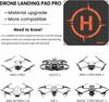 STARTRC Drone Landing Pad Compatible with DJI 4 3 3 4k Drone Landing Pad Universal Drone Heliport Landing Mat for DJI 55cm Diameter Foldable PU