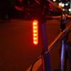 High Brightness Bike Rear Lamp USB Charging Smart Bike Taillight Brake Sensing Cycling Safety Warning Light for Bike Seat Post