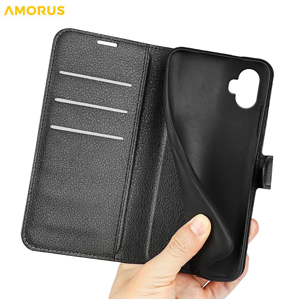 For Samsung Galaxy XCover7 Pro Wallet Case Litchi Texture Shockproof Leather Flip Stand Phone Cover
