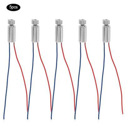 5PCS Cobre Miniatura Sin Núcleo Motor de Vibración Vibrador para Teléfono Móvil Instrumento de Belleza