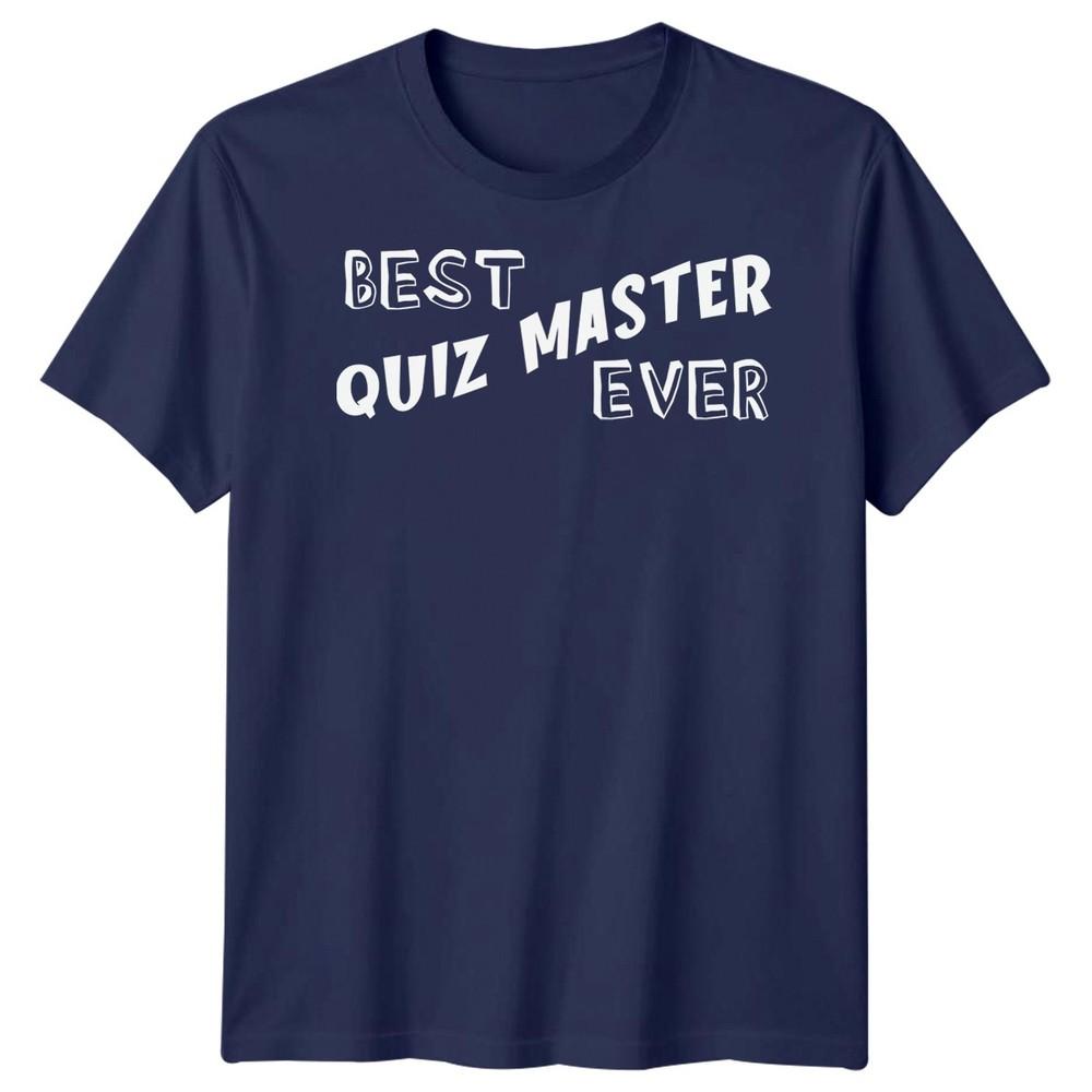 Best Quiz Master Ever Unisexs Unisex TShirt Tee Funny Unisex Gift