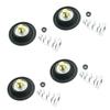 For=HONDA CB400T,GL500,GL1100 Carburetor Air Cut-Off Valve Diaphragm Spring 4pcs