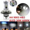 1pc DC 12V 30W LED H4 9003 Bulb Replacement Withe with High/Low Beam