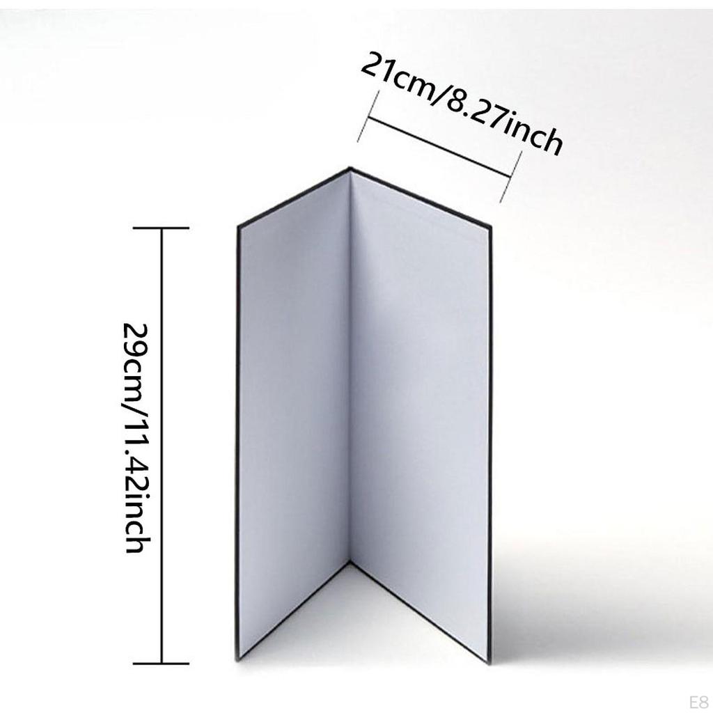 2 Kusy Odrazky Svetla Fotografický Kartón Skladací, Multifunkčný, 360° Rotácia