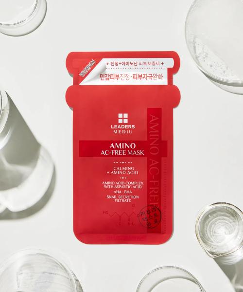 Leaders Cosmetics Medi-U Amino AC Free Mask 10ea NONE