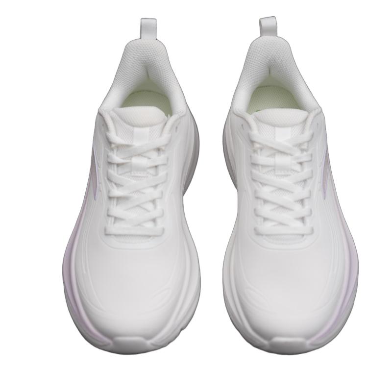 Anta Cloud Path Low top Running Shoes Women's White Purple Leather Version 122615526-6