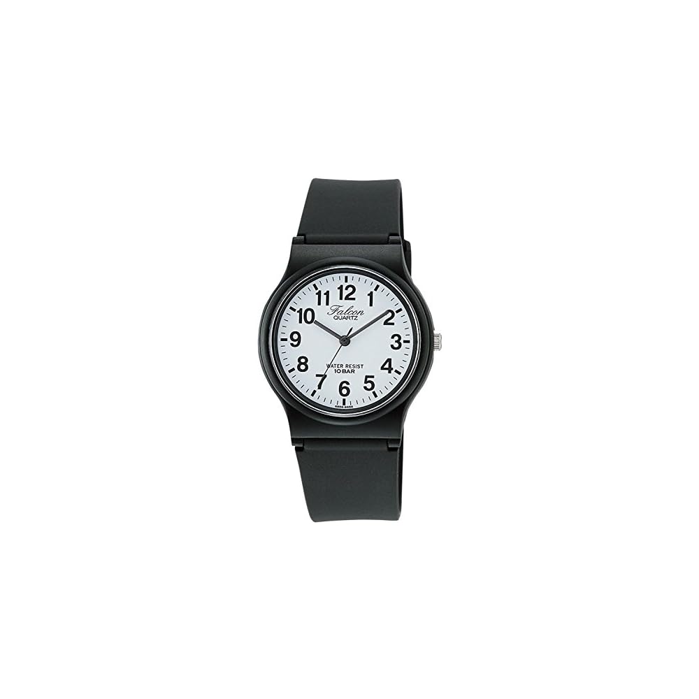 Аналоговые часы Citizen Q&Q VP46-852 Белые с полиуретановым ремешком, Водонепроницаемость 10 АТМ, Идеально для экзаменов, Эксклюзив для Интернета