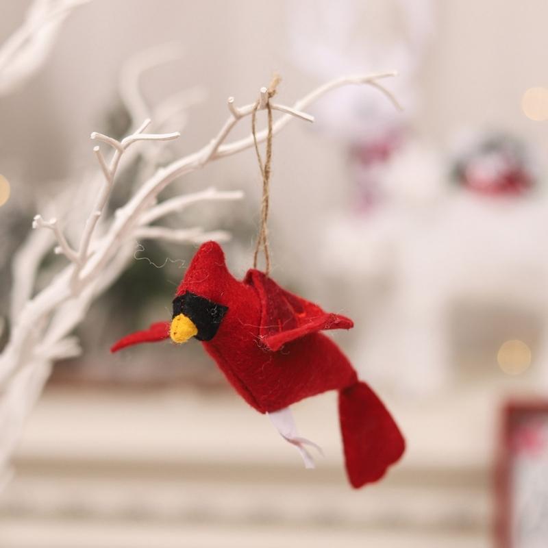 Festival Cartoon Bird Pendant Elegant Christmas Tree Ornament Perfect Decoration for Home, Offices, and Parties