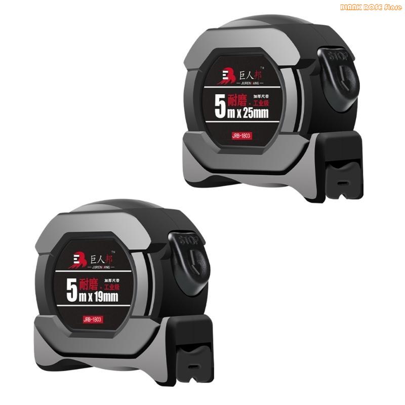 K1AE Measuring Tape with Auto Lock Tape Measure Metric Ruler for Industry 19mm/25mm