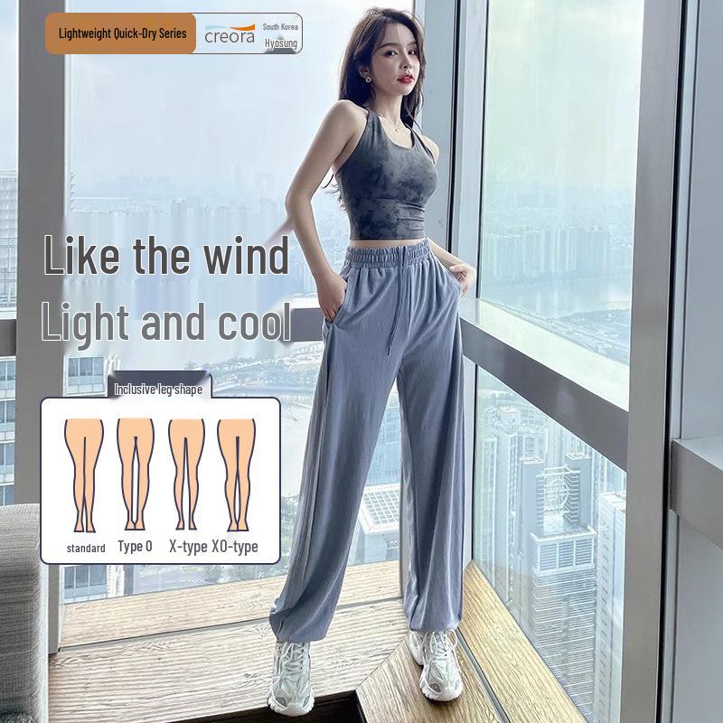 High-Waisted Loose-Fit Yoga Pants for Women - Spring/Autumn Activewear