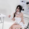 Sexy lingerie women's abstinence tube top waist sexy pure lust bunny uniform suit seduction