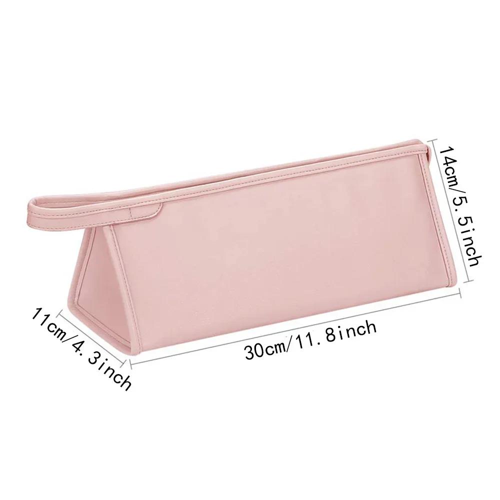 Portable Dyson Hair Dryer Travel Case, Pu Leather Storage Bag Organizer For Supersonic Accessories For Kids Good Gift