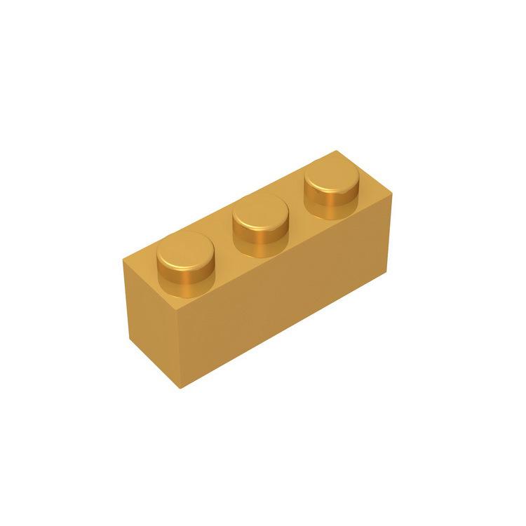 20pcs/lot DIY Blocks Building Bricks Thick 1X3 Educational Assemblage Construction Toys for Children Size Compatible With Brand