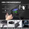 USB Rechargeable LED Sensor Headlamp COB Headlight Head Torch Work Light Waterproof Headlamp For Outdoor Fishing Camping Lantern