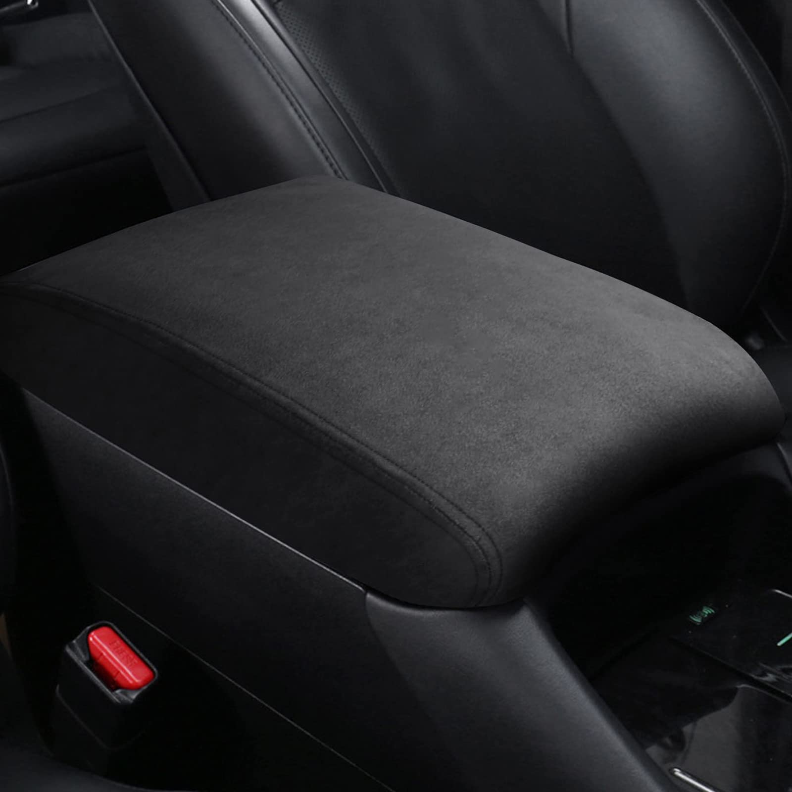 

Fucaten Совместим с Toyota Alphard 30 Серии Vellfire 30 Серии 2015 Чехол на подлокотник Накладка на консоль Тюнинг Бокс центральной консоли (Январь - Настоящее время)