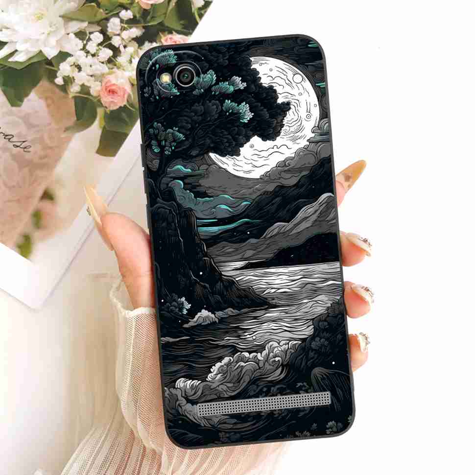 For Xiaomi Redmi 5A Case Fashion Cartoon Print Soft Silicone Cover For Redmi 5A MCG3B MCI3B Phone Protective Cases