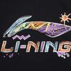 Li-Ning Round Neck Pullover Vintage Hand-Painted Graffiti Logo Fashion Trendy Casual Sports Suit Unisex suit AHSU745-1+YKSV147-1