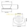 L8RE Upgraded Coffee Filter Coffee Dripper Coffee Filter Coffee Easy Use Clean Handmade Filter Accessories