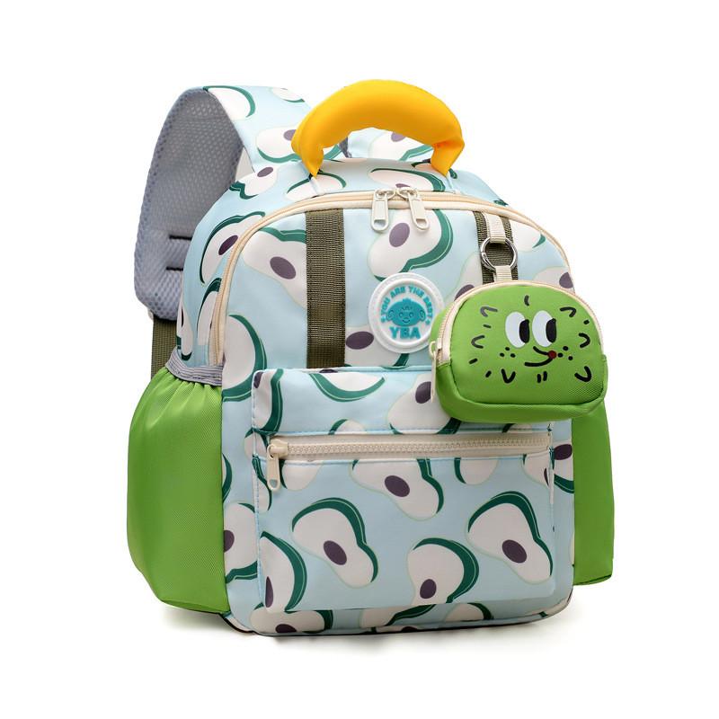 Fun And Trendy Childrens School Backpack With Breathable Design Available In Multiple Sizes And Fruit Colors Inspired