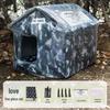 Fully Enclosed Waterproof Pet Nest for Dogs & Cats - Autumn/Winter
