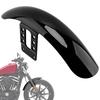 Gloss Black Motorcycle Front Fender Mudguard Splash Guard Cover ABS For Harley-Davidson Sportster XL 883 XL1200 48 72 1988-UP