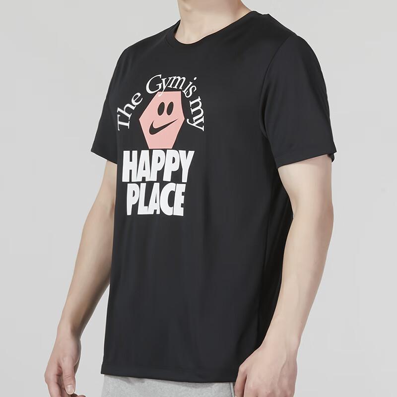 New Nike T Shirts Men Black FD0141-010