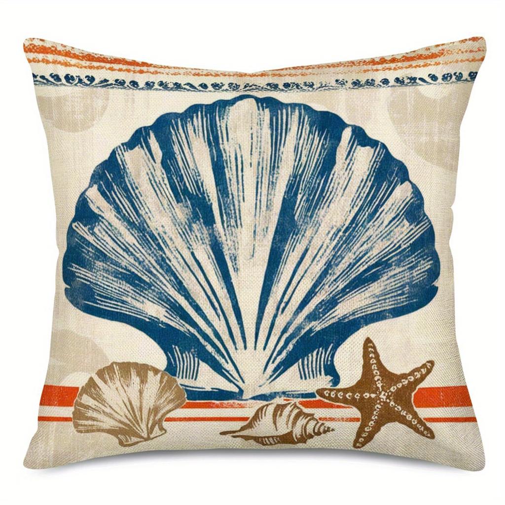Vintage Nautical Elements Pillow CoversLiving room sofa cushion cover, soft and comfortable, bedroom room decoration