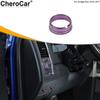 Car Headlight Switch Knob Button Ring Cover Trim for 2010-2017 Dodge RAM Purple