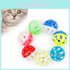 Cat Toy Ball With Bell And Hollow Structure For Interactive Play