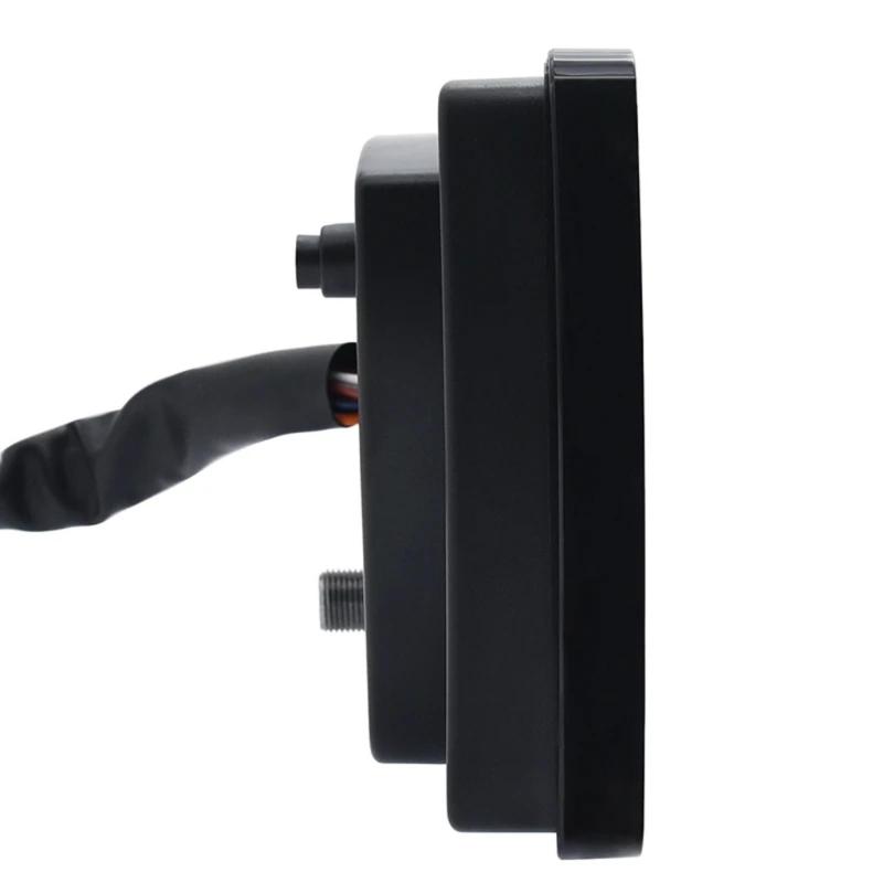 Universeller Motorrad-Tachometer Digitaler Geschwindigkeitsmesser Drehzahlmesser Armaturenbrett Instrumententafel Meter für EX5 Dream/EX5 Ipowed