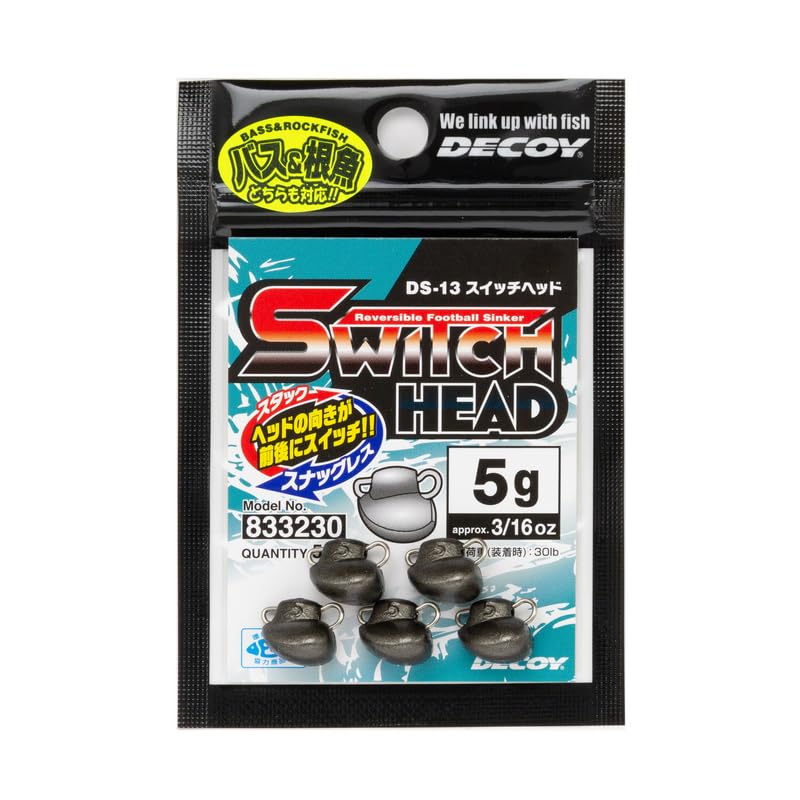 KATSUICHI Decoy Switch Head 3.5g (1/8oz) DS-13 3.5g(1/8oz)