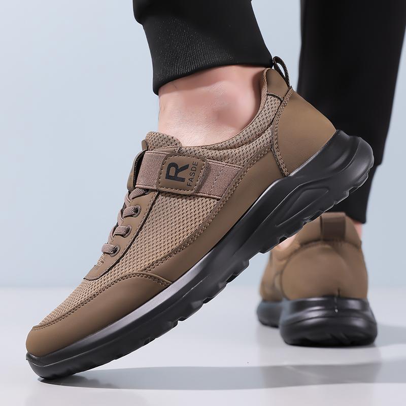 Fashion New Mens Sneakers Male Comfortable Walking Shoe Lace-Up Men's Business Footwear Outdoor Men's Vulcanize Shoes Hot Sale Flats