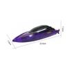 Remote Control Boat for Adults & Kids 2.4GHz High Speed Remote Control Speedboat for Pool and Lake, Electric Boat Toy with LED Light