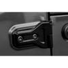 For Jeep Wrangler JL 18-2024 Glossy Black Exterior Car Door Hinge Cover 8PCS