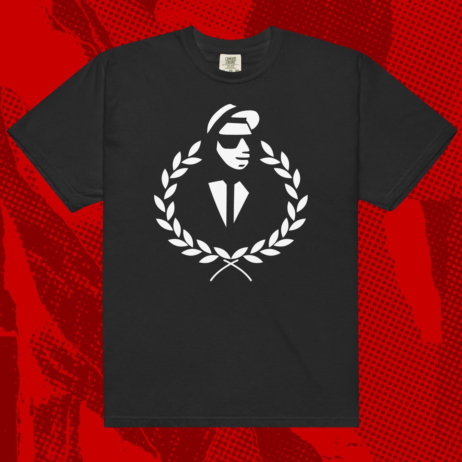 Rude Boy Laurel Shirt | Ska 2 Tone Specials Madness Reggae M