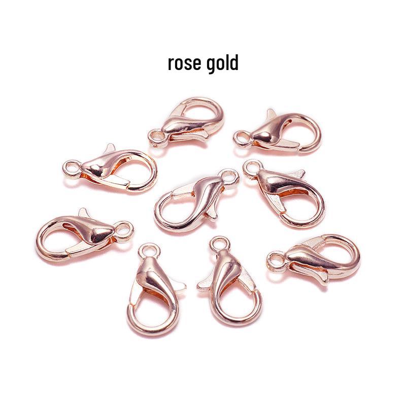 Gör-det-själv Handgjort Legerings Hummerlås Set: Armband, Halsband, Nyckelringskopplingar - 50-pack