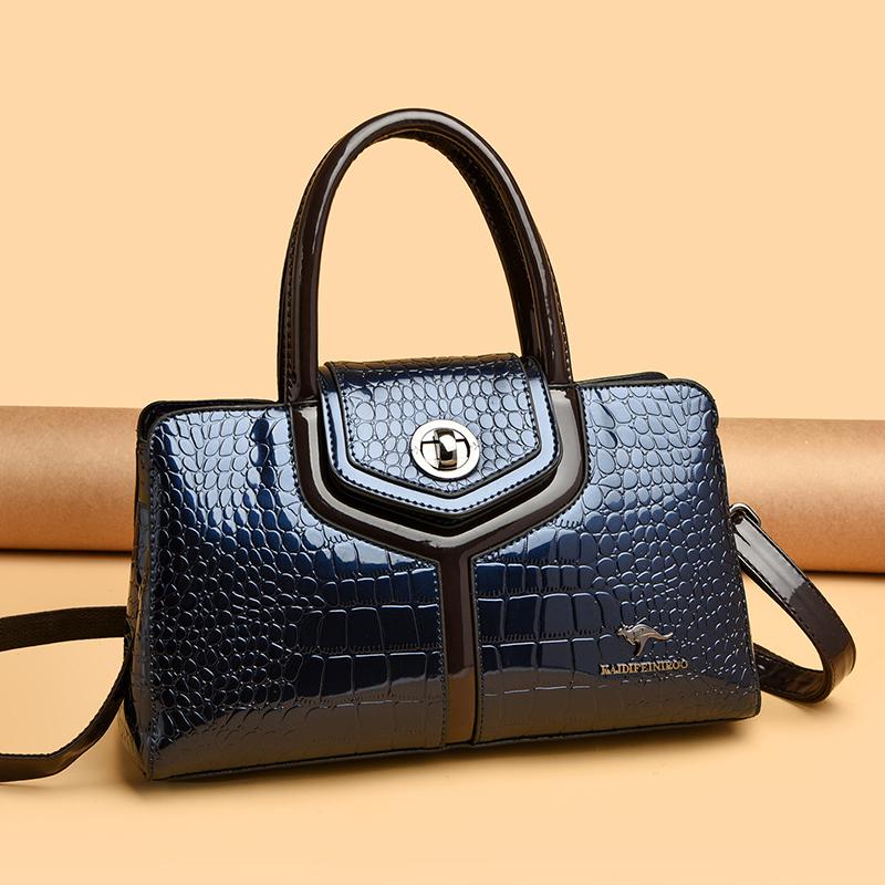 Luxury Large Capacity Handbags Top Quality Patent Leather Casual Tote Bag Designer Women Bags Shoulder Crossbody Bags for Women