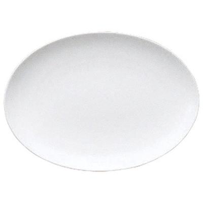 NARUMI Chinese Cuisine Microwave Made In Plate, Dish, White, 23cm, Oval, Safe, Japan, 9000-1540