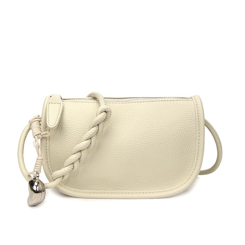 

Женская сумка новая универсальная кожаная сумка ретро сумка-седло из коровьей кожи модная наплечная сумка-подушка 7121 белый