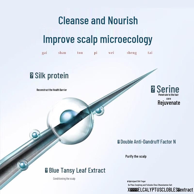 Laofang Plant Extract Smoothing Shampoo