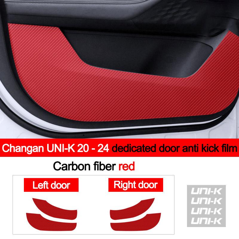 Car Inner Door Anti Kick Film Protective Anti-Scratch Cover for Changan UNI-K 2020 - 2026 Auto Accessories Protector