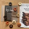Retro Wooden Push Pins - Cork Board & Felt Wall Decoration Thumbtacks