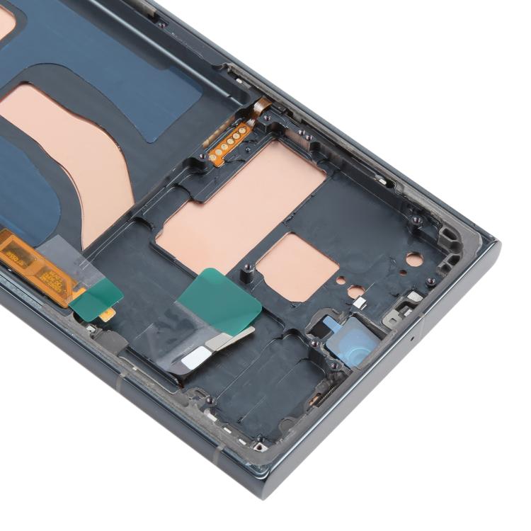 Pour Samsung Galaxy S22 Ultra SM-S908B Écran LCD TFT 6,72 pouces Assemblage Complet Digitizer avec Cadre, Ne Prend Pas en Charge l'Identification par Empreinte Digitale