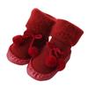 Plush Newborn Baby Shoes Casual Anti-Slip Socks New Floor Toddler Socks  Infant Girls Boys